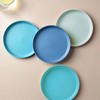 Homestockplus Dinner Plates Wheat Straw Fiber Plate Sets Unbreakable Environment