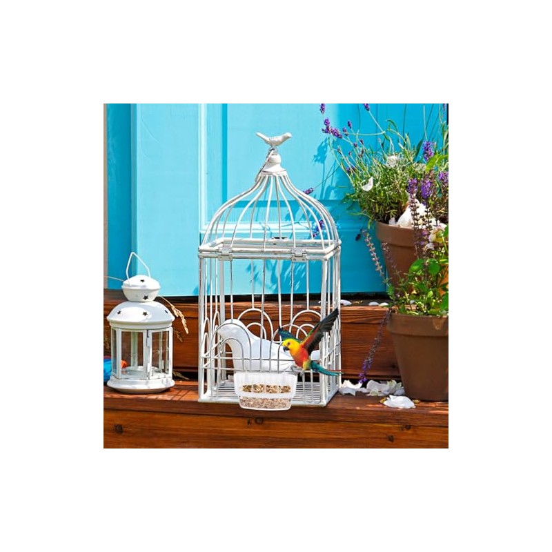 2 comederos de plástico para Loros, Transparentes para Colgar, para