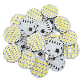 GRV G4 24-2835 SMD LED Bulb Lamp Super Bright Cool White RV Camper Under Cabinet Dome Light DC12V Dimmable Pack of 20