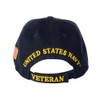 United States Navy Veteran Proudly Served Blue Hat Cap USN