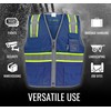 Global Glove FrogWear Enhanced Visibility Surveyors Safety Vest, Lightweight and