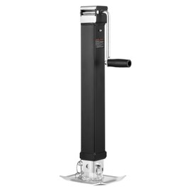 VEVOR 8000lbs Heavy-Duty Square Direct Weld on RV Jack, 15-1/4 Inches Lift, Adjustable Drop Leg, for Lifting RV, Horse, Utility, Yacht Trailers, TJD-7000S