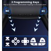 AIfasterfly PC Controller with Holder, Wireless Bluetooth Controller, 1000mAh Battery,