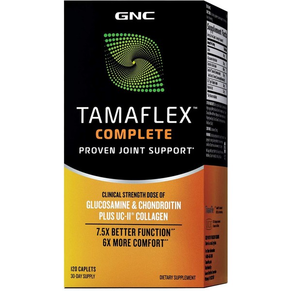 GNC Tamaflex Complete, 120 Caplets, Joint Support