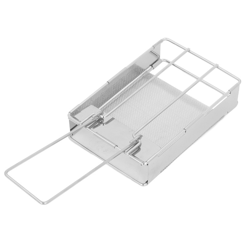 Folding Toaster Stainless Steel Versatile Mini Portable Toaster for Bread