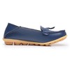 VenusCelia Mocasín plano para caminar cómodo para mujer, marino, 8