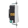 Leviton 5621-2W 20 Amp, 120/277 Volt Decora Plus Rocker Single-Pole