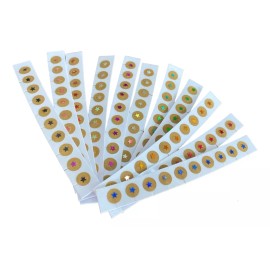 Productos comerciales Balines Con Parche Auriculoterapia 200 Piezas Con Figuras