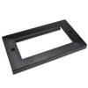 kenable Faceplate 4 Port Low Profile Double Gang 146x86mm RJ45