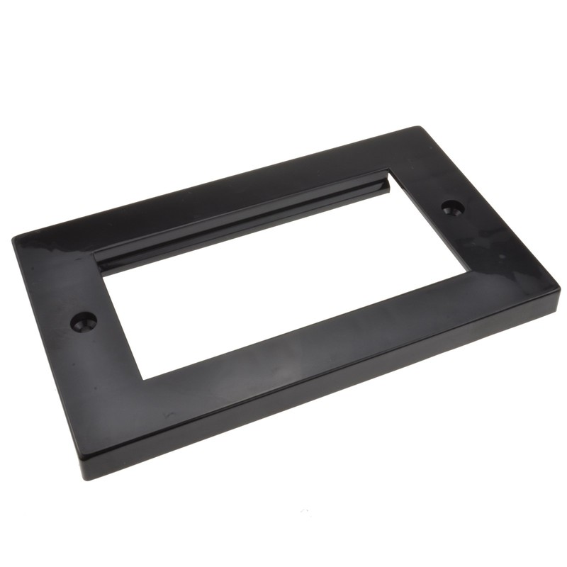 kenable Faceplate 4 Port Low Profile Double Gang 146x86mm RJ45