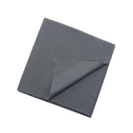 UUYYEO 100 Pcs 8 x 8cm Jewelry Cleaning Cloths Brass Polishing Cloths Sterling Silver Polishing Cloths Metal Polishing Wipes Grey