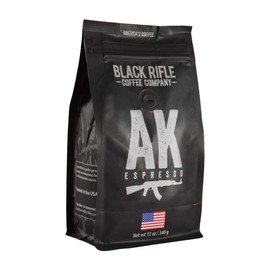Black Rifle Coffee Whole Bean (AK-47 (Medium Roast), 12 Ounce)