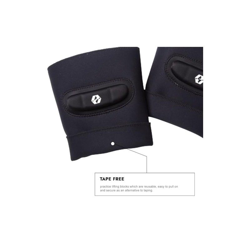 Body Armour NZ Rugby Union Lifting Blocks (Pair) Black -
