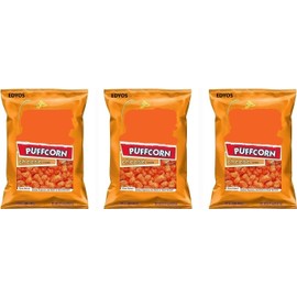EDYOS Cheese Puffcorn 4.25 oz. (3 Pack)