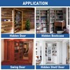TamBee Door Pivot Hinges Heavy Duty Hinges for Wood Doors