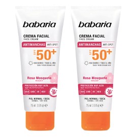 Pack Babaria Crema Facial Antimanchas Protección Spf Normal Seca Día