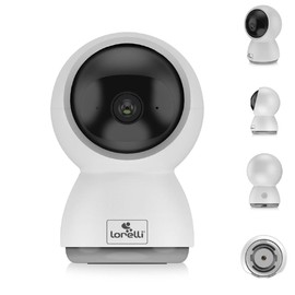 Lorelli Trinity Baby Monitor Wi-Fi Camera Motion Detection Night Vision up to 10 m Colour: White