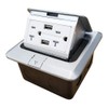 Pop Up Floor Electrical Outlet Kitchen Countertop Waterproof Sockets Pop
