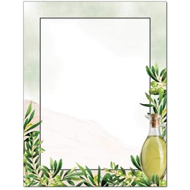 Olive Oil Letterhead Laser & Inkjet Printer Paper (100 Pack)