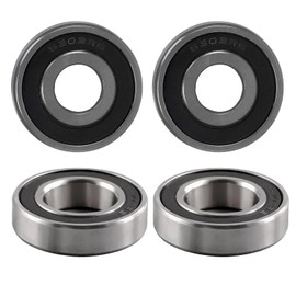 BIZHALA N127530 6302-2RS Groove Ball Bearing Fits for DeWalt DW708, DW716, DW717, DW718, DWS780 Miter Saw （4/Pack）