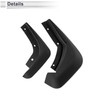X AUTOHAUX 1set Front and Rear Mud Flaps Splash Guards