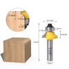 THF 5 Pieces Round Over Milling Cutter Bits, 8 mm
