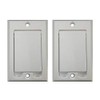 EFP Central Vacuum Square Door Inlet Wall Plate for Nutone