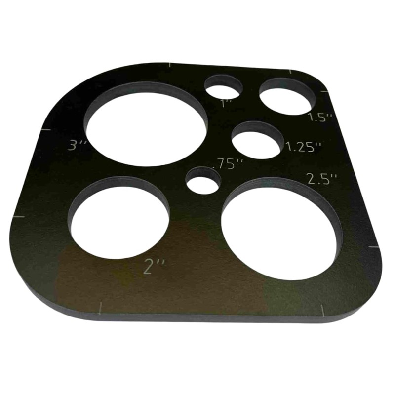 Woodhaven 300 Corner Radius Template - Durable Phenolic, Perfect for