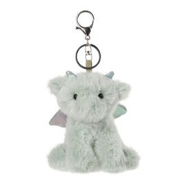 Apricot Lamb Cute Toys Plush Green Dragon Dinosaur Stuffed Animal Soft Keychain for Kids Bag, Purse, Backpack, Handbag (5 Inches)