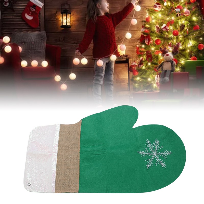 Christmas Sign Gloves Eco Friendly Reusable Christmas Front Door Decor