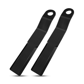 HUQUZN Rotary Cutter Blades Fit for Bush Hog Bobcat Case CAT John Deere Kubota Mower King Caterpillar, Duty Steel Replacement Mower Skidsteer Brush Hog Cutter Blades, 2-3/8" x 14" x 1/4"