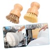 IWOWHERO 2Pcs Durable Brush Scrubber with Firm Bristles for Kitchen