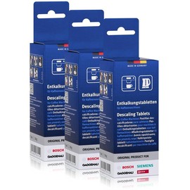 BSH Descaling Tablets - Set of 3 - (3x 6 Tablets)