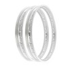 Rising Sun Silver Aluminum Rim Set - Compatible with Honda