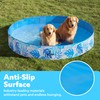 SLOOSH Foldable Dog Kiddie Pool - Portable Hard Plastic Kids