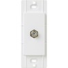 Lutron CA-CJ-WH Claro Cable Jack, White