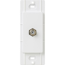 Lutron CA-CJ-WH Claro Cable Jack, White