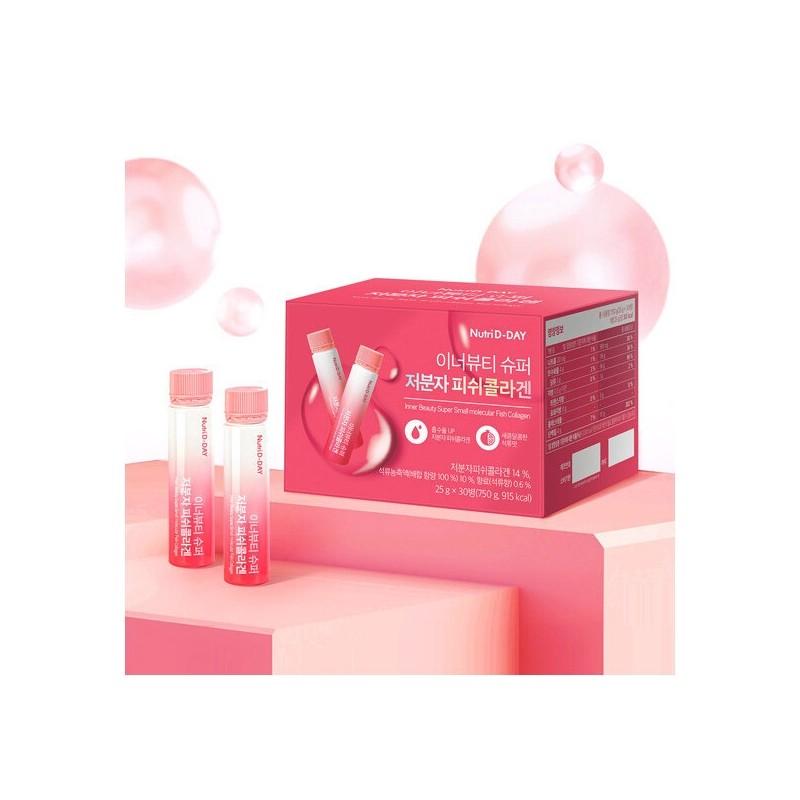 Nutriday H1 Box Inner Beauty Super Low Molecular Fish Collagen