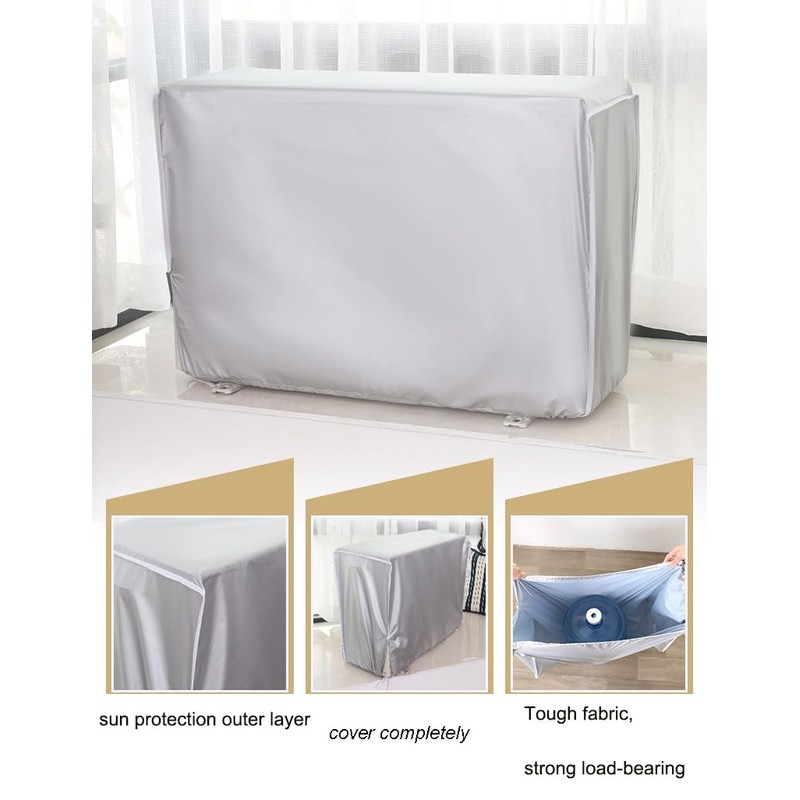Outdoor Air Conditioner Cover Waterproof Dustproof Snowproof (A)
