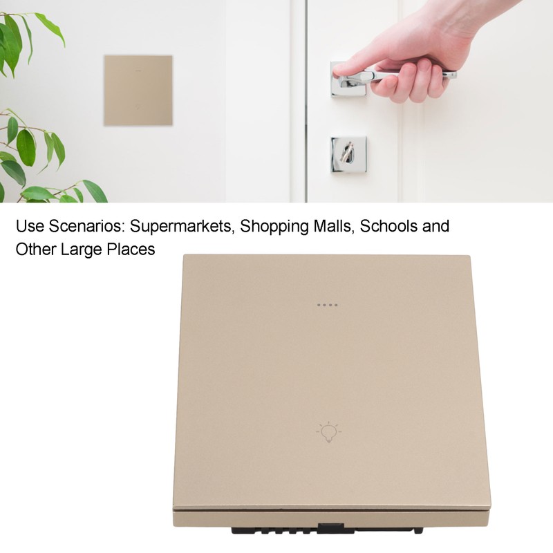 Smart Light Switch Voice Timing Phone APP Control ABS PC