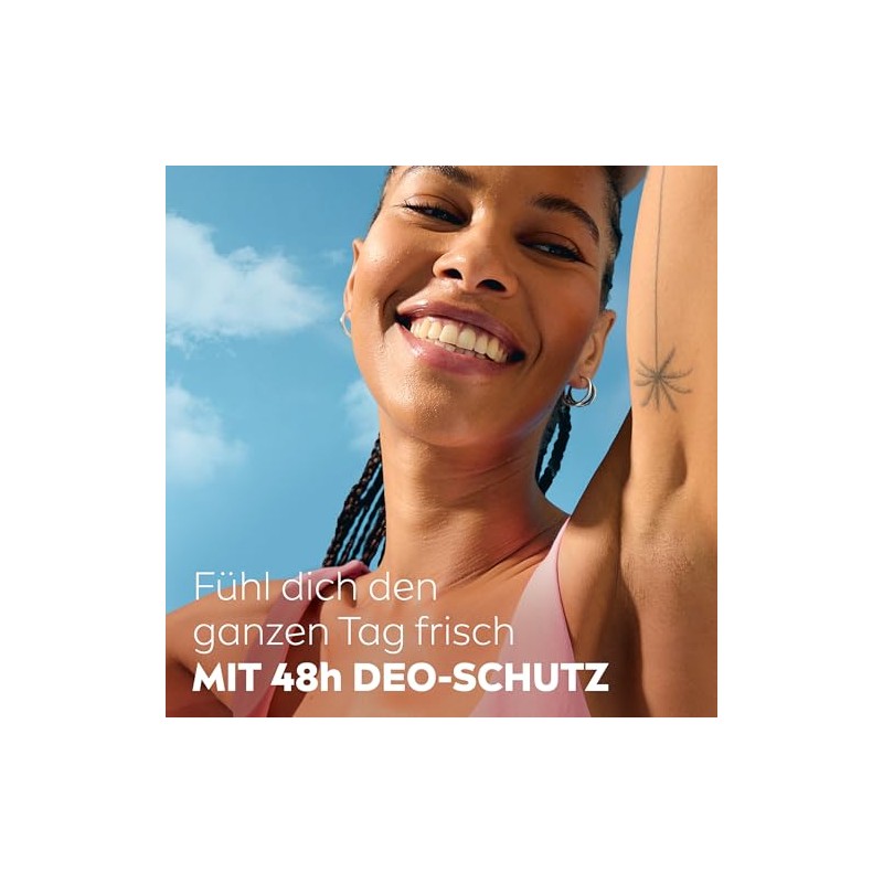 NIVEA Fresh Flower Deospray, Deo ohne Aluminium (ACH) mit sanfter