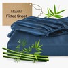 MR&HM Queen Fitted Sheet Only, Ultra-Soft Rayon Derived from Bamboo