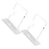 Acrylic Fishing Pole Wall Mount Bracket Stable Support Adjustable Acrylic