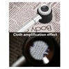 Handheld 10X Magnifier Loupe 3 LEDs Optical Glass with Measure