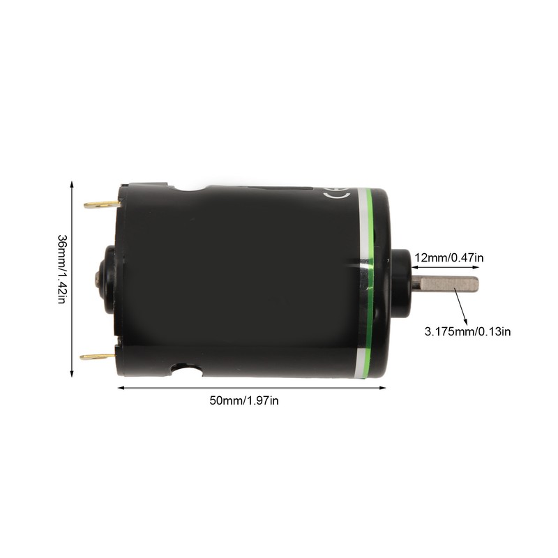 540 Brush Motor with 320A ESC Waterproof High Performance RC