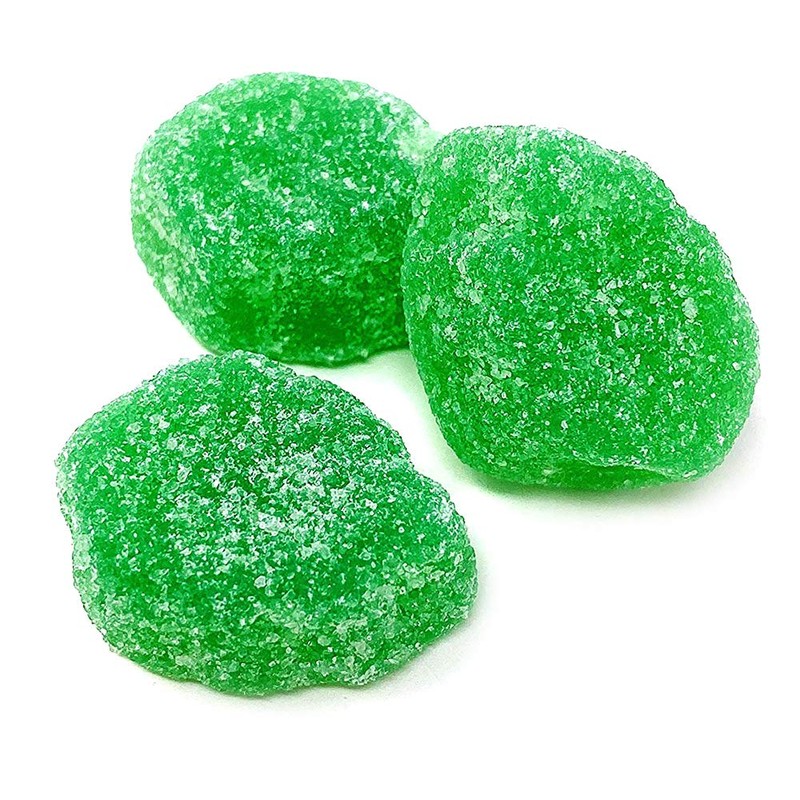 SweetGourmet Candy Spearmint Leaves | Green Jelly Spearmint Bulk Candy
