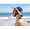 TAVARUA TM1005 (TAPA) Standard Surf Hat, UPF50+, Unisex, Wide Brim,