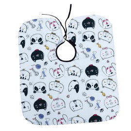 LALAFINA 1pc Boys and Girls Hair Cutting Cape Lightweight Hairdressing Apron Cartoon Design for Salon Use for Boy Girl Haircuts and Styling