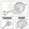 1 Colander and 1 Stainless Steel Small Bowl, Tea Filter,