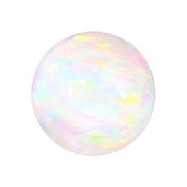 Piercingline® Synthetic Opal Screw Ball with Surgical Steel Thread